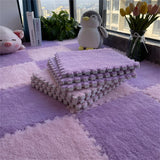 Soft Plush Children'S Mat Baby Play Mat Baby Toys Eva Foam Puzzle Carpet in Children'S Room Keep Warm Playmat 30*30*1CM